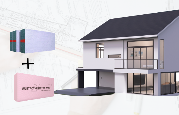 homlokzat Grafit reflex xps top p